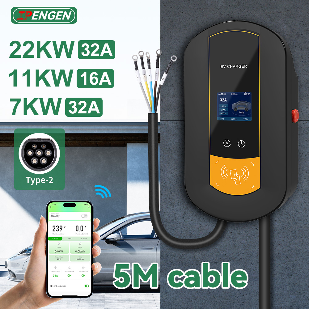 Wallbox Ev - Stacja ładowania pojazdów elektrycznych IPENGEN Typ