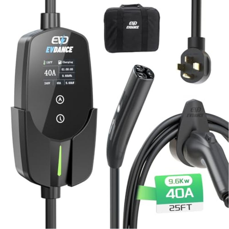 Home Ev Charger - EVDANCE Przenośna ładowarka EV do Tesli