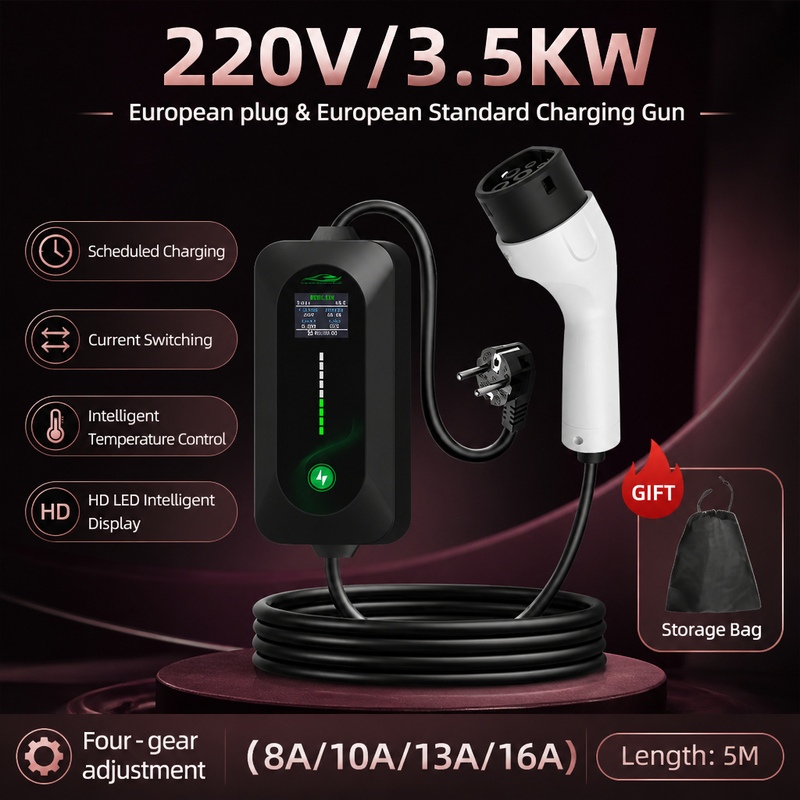 Portable Ev Charger - ROMADA 3,5 kW – przenośna ładowarka