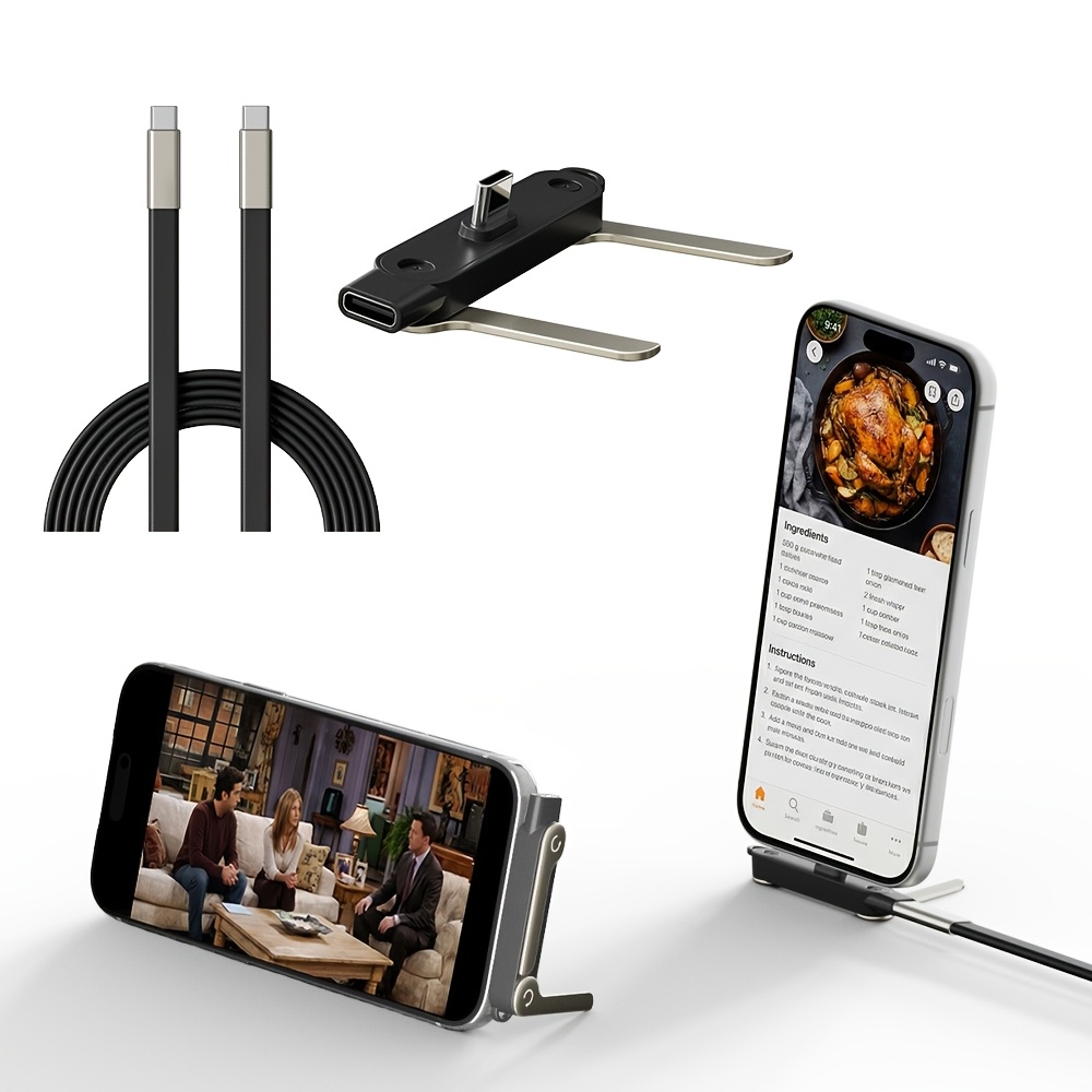 Adapter 2-w-1 typu C męski na  – Type 2 Charger recenzja i cena