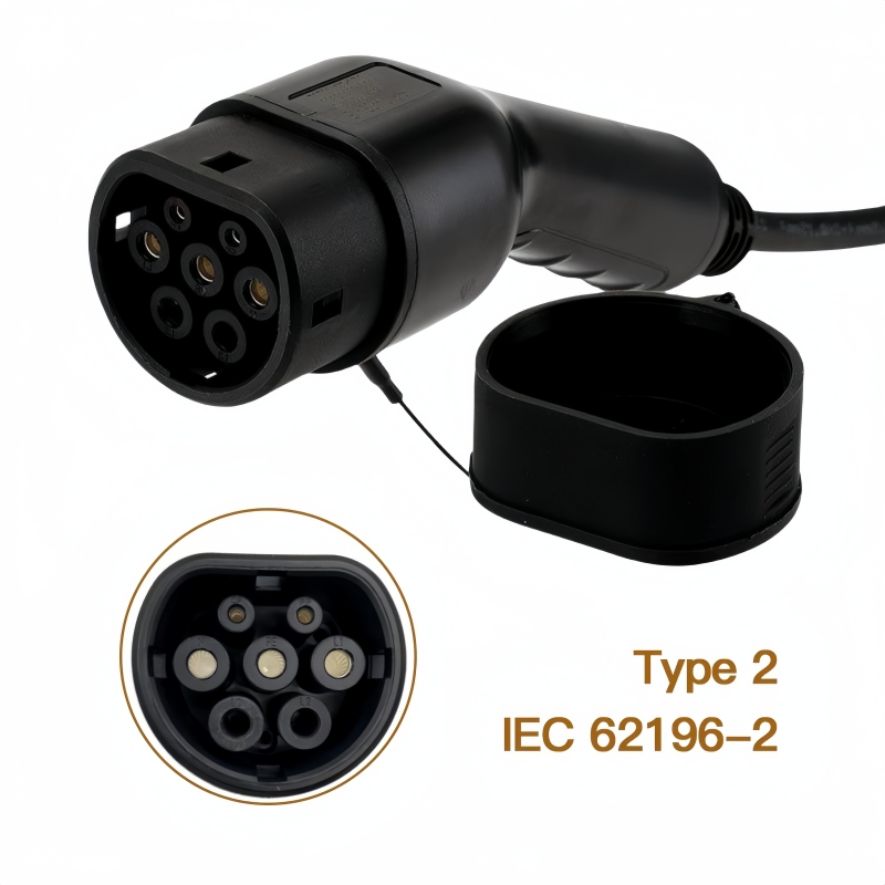 Nowy typ 2 męski/żeński wtyk ł – Ev Charger Adapter recenzja i cena