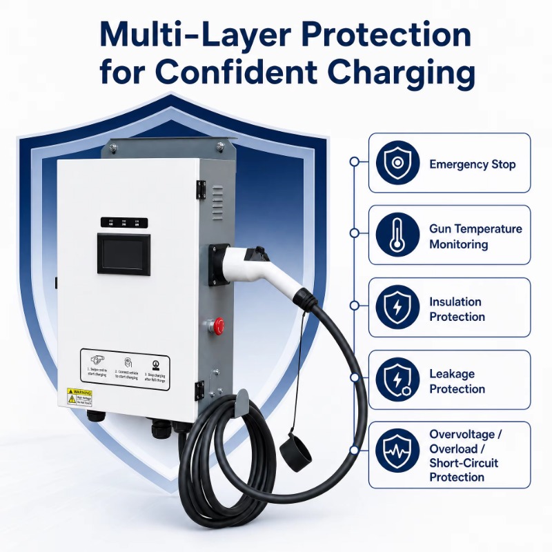 Stacje ładowania montowane na  – Ev Charger recenzja i cena