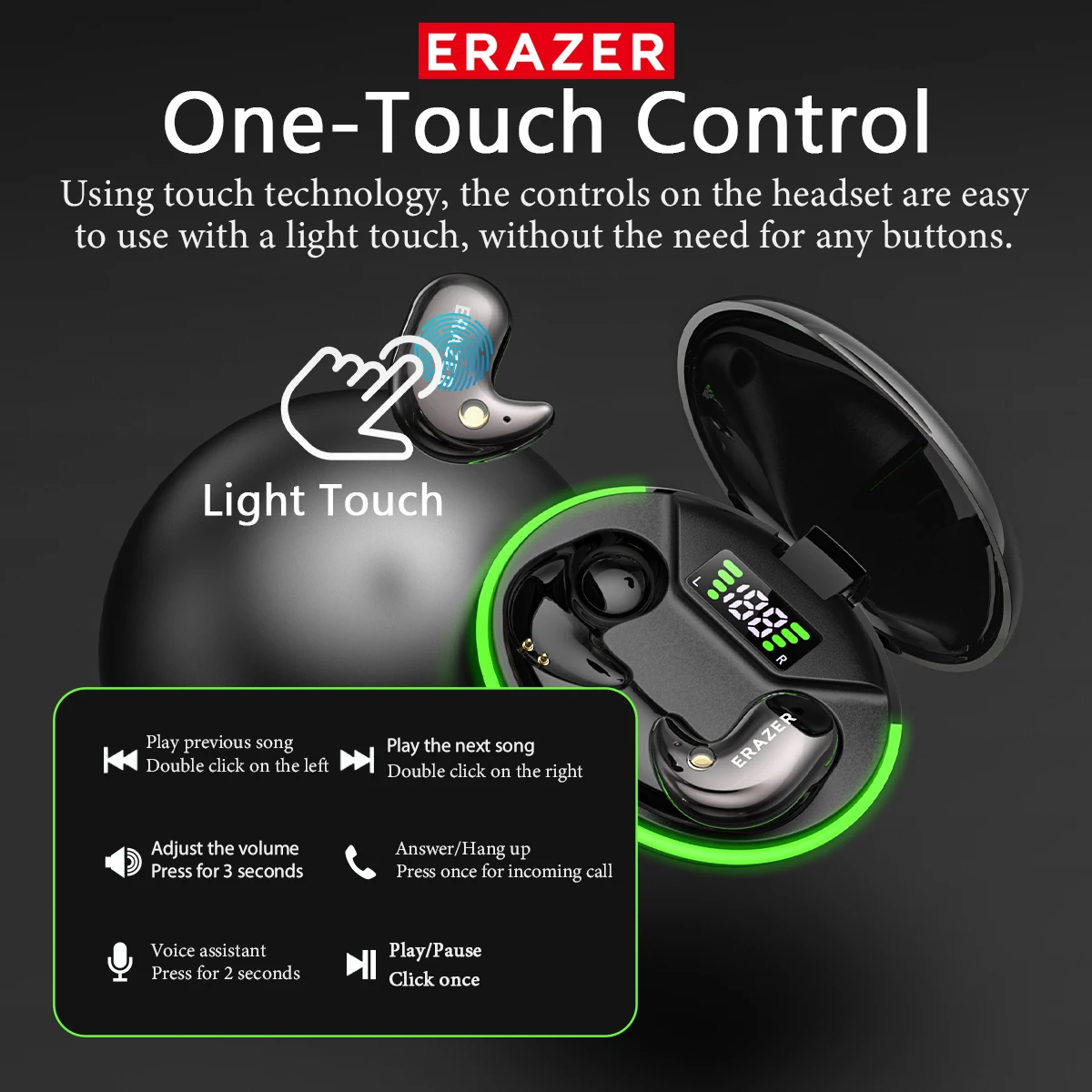 Słuchawki douszne Bluetooth EA – Type 2 Charger recenzja i cena