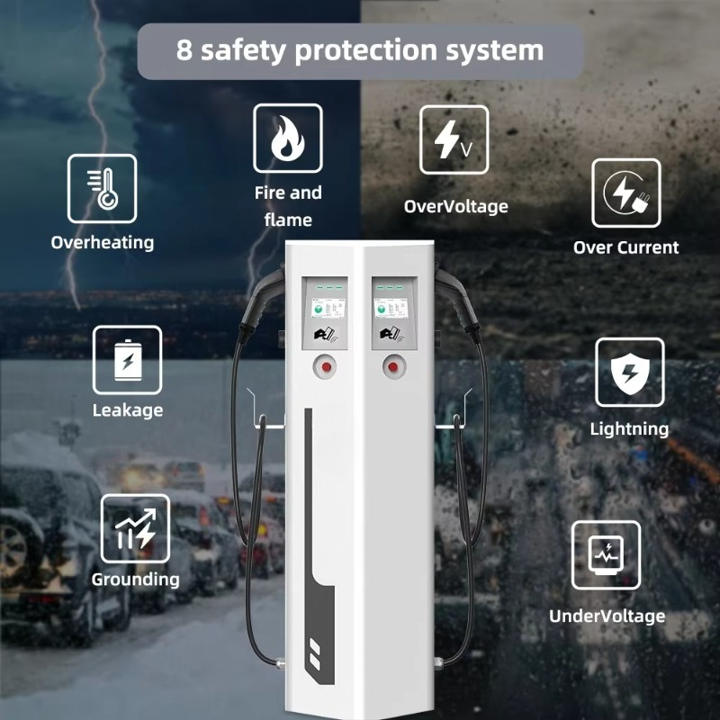 Stacja ładowania podłogowa IP6 – Ev Charger recenzja i cena